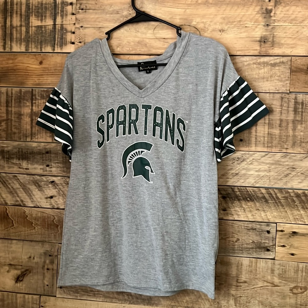 Michigan State Spartan Top